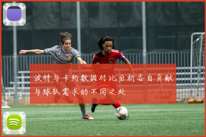 波特与卡约数据对比分析各自贡献与球队需求的不同之处